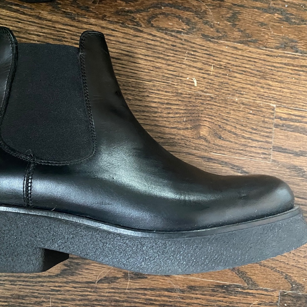 Koio leather platform boots